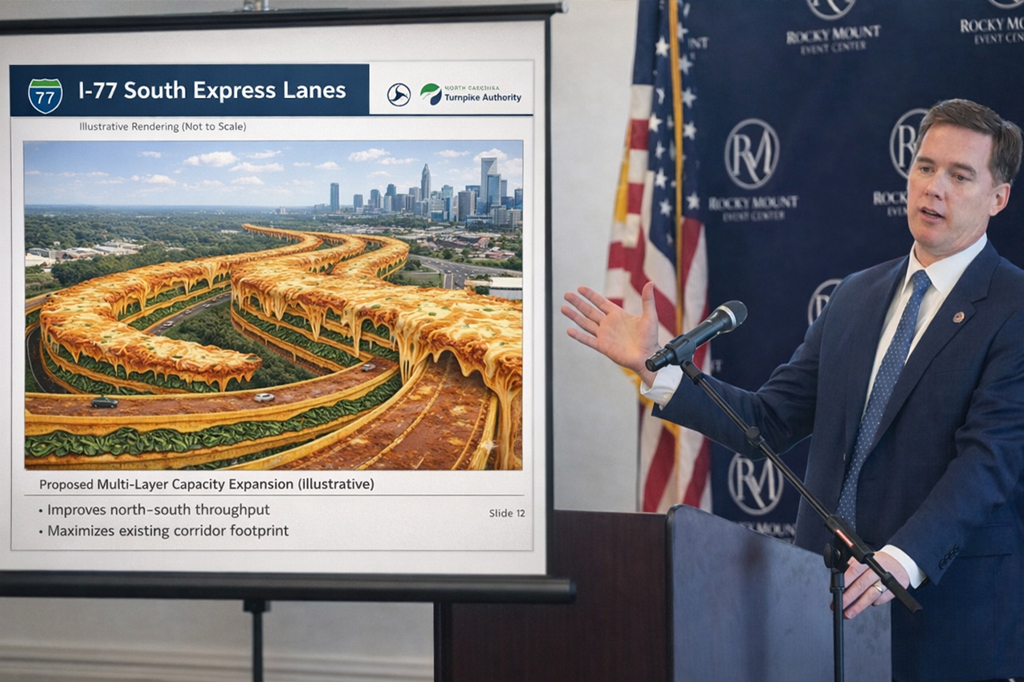 NCDOT: I-77 Must Ultimately Resemble A Delicious Lasagna
