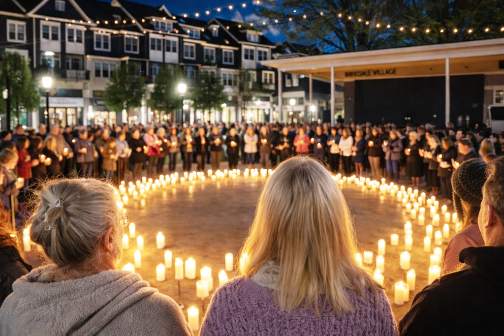 “We Will Rebuild”: Huntersville Parents Hold Vigil After Twerkdale Incident